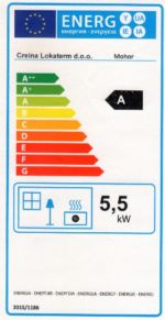 Lokaterm Mohor energijska nalepka